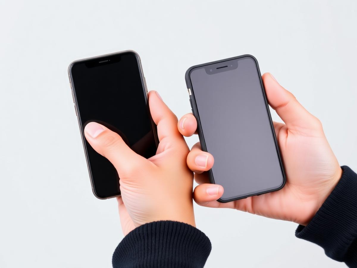 Phone cases fitted to iPhone and Android handsets